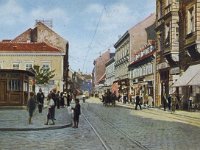 Trg Ladislava Pejačevića (današnji Britanski trg), Ilica, oko 1925. godine